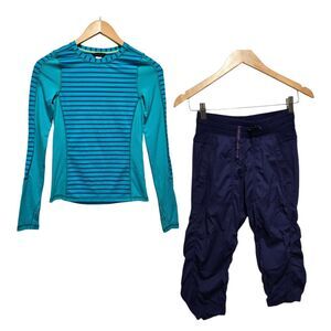 IVIVVA By‎ Lululemon Pull Over & Joggers Size 12 Set Outfit